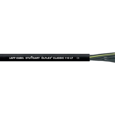 Lapp ÖLFLEX® CLASSIC 110 LT 1120750/500 riadiaci kábel 2 x 1.5 mm² 500 m čierna