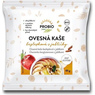 Probio bezlepková kaša s jabĺčkom a škoricou 65 g
