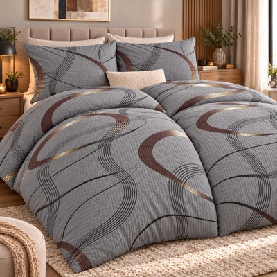 TiaHome obliečky Krepové Alberto 200x140 90x70