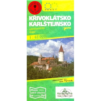Žaket Křivoklátsko Karlštejnsko 1:6 mapa ZK – Hledejceny.cz