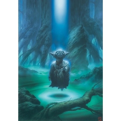 Preinterier FT3569 Fototapeta na stenu Hviezdne vojny: Majster Yoda vlies 104cm x 70cm