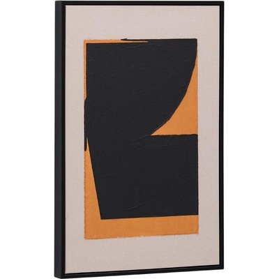 Kave Home Abstraktní obraz Zernu 65 x 42 cm