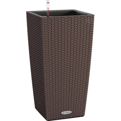 Lechuza Květináč Cubico Cottage 30 mokka 565 x 295 x 295 mm – Hledejceny.cz