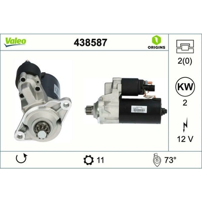 Startér VALEO 438587