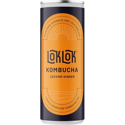 Loklok zázvor plech 330 ml