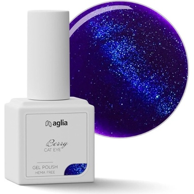 Aglia BERRY Cat Eye magnetický gel lak na nehty HEMA FREE 8 ml