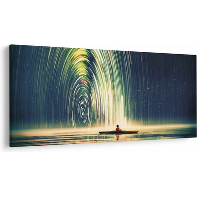Obraz - Střed vesmíru, jednodílný 250x125 cm