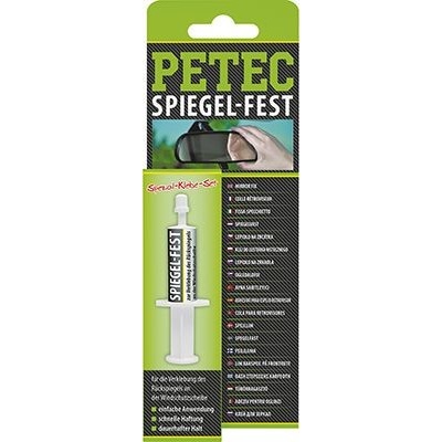 PETEC 93800 Lepidlo na vnitřní zpětná zrcátka, 1g