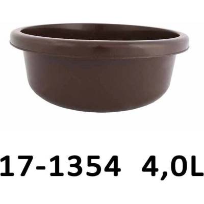 LENMAN BENTOM Mísa kulatá KLASIK 4,0 l 26 cm hnědá 17-1354-hn