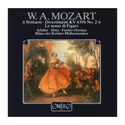 Wolfgang Amadeus Mozart: 6 Notturni Divertimenti KV 439b Nos.2, 4, "Le Nozze Di Figaro" CD – Hledejceny.cz