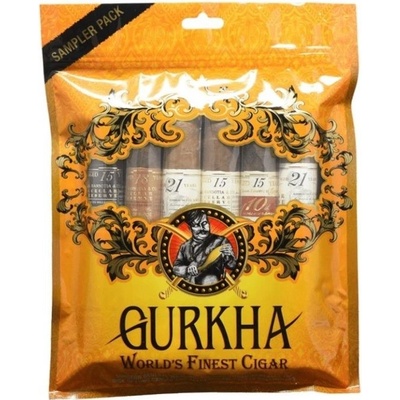 Gurkha Fresh Pack Dominican Sampler 6ks