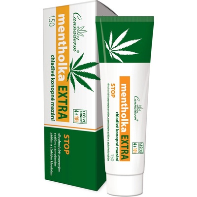 Cannaderm Mentholka Extra konopné mazání 150 ml – Hledejceny.cz