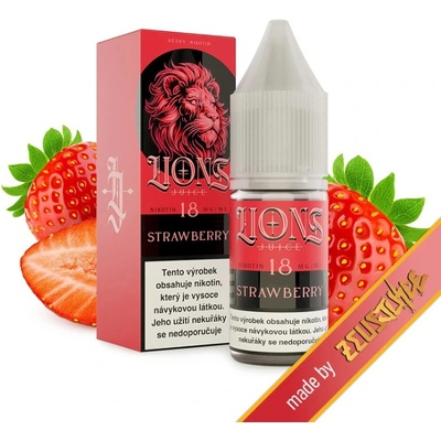 Lions Juice Strawberry freebase 10 ml 12 mg
