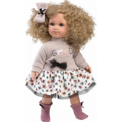 Llorens 53549 ELENA realistická s mäkkým látkovým telom 35 cm