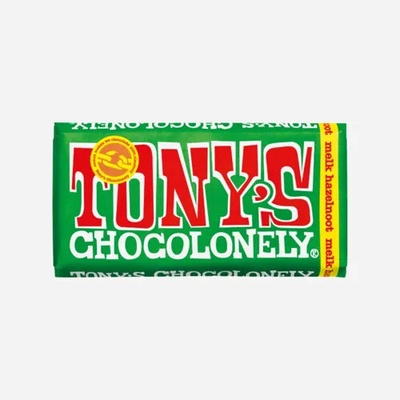 Tony's Chocolonely Mliečna čokoláda s orieškami 180 g
