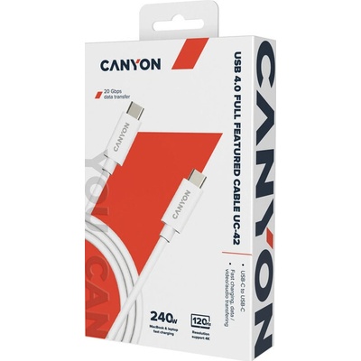 Canyon UC-42 2 m CNS-USBC42W biely
