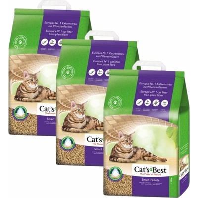 Cats Best Nature Gold stelivo pro dlouhosrsté kočky 3 x 20 l – Hledejceny.cz