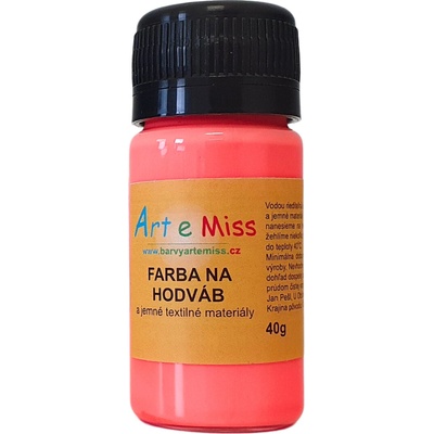 Artemiss Farba na hodváb 74 neón červená 40 g