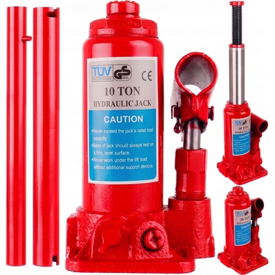 Zdvihák hydraulický 10T, výška zdvihu 200 - 390mm, KolorTech