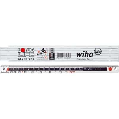 Wiha Longlife 33232 plast Skládací metr 2 m