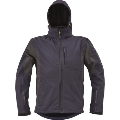 Cerva Dayboro pánska softshell bunda navy tmavomodrá