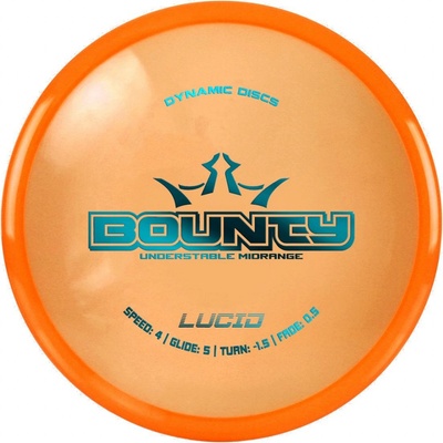 Dynamic Discs Lucid Bounty Žlutá