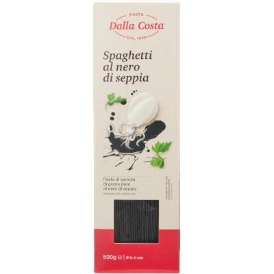 Dalla Costa Alimentare Spaghetti seppia černé sépiové Špagety 0,5 kg