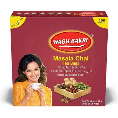 WAGH BAKRI Čaj Masala Chai 100 ks