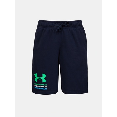 Under Armour UA Boys Rival Terry Short-BLU Modrá