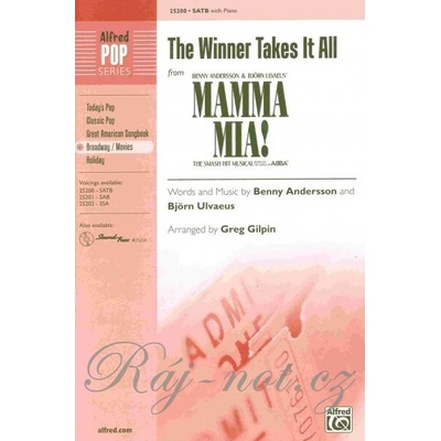 The Winner Takes It All from Mamma Mia! pro sbor SATB – Hledejceny.cz