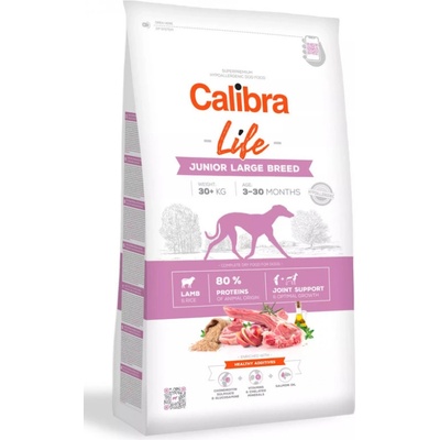 Calibra Dog Life Junior Large Breed Lamb & Rice 24 kg – Hledejceny.cz