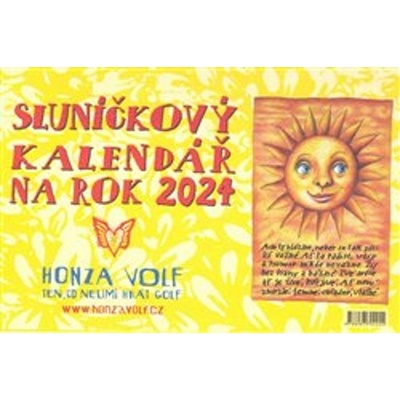 Sluníčkový stolní 2024