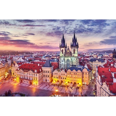 Dimex MS-5-1050 Vliesová fototapeta Staroměstské náměstí rozměry 375 x 250 cm