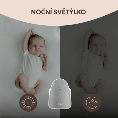 Zopa digitální audiomonitor Watcher Grey
