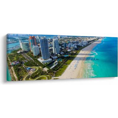 Obraz - Miami, Florida, jednodílný 145x58 cm