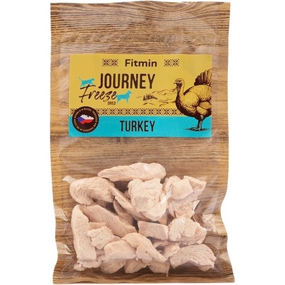 Fitmin Freeze Journey Mrazem sušené krůtí pro psy a kočky 25 g