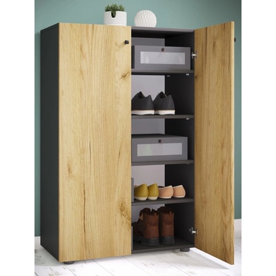 VCM Lona XL 5dílný 70 × 39 × 110 cm antracitový