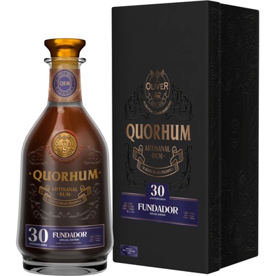 Ron Quorhum Fundador 30 42% 0,7 l (kazeta)