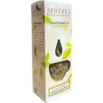 Apothea CHOLESCONTROL sypaný čaj na zníženie cholesterolu 50 g