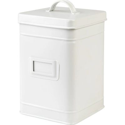 Garden Trading Úložná dóza z lakované oceli Lily White 0,5 l