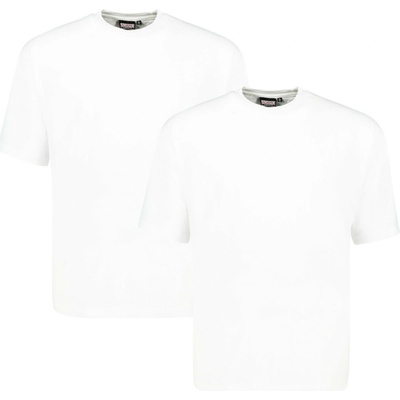 ADAMO tričko pánské 129420 balení 2ks comfort fit bílá 5XL