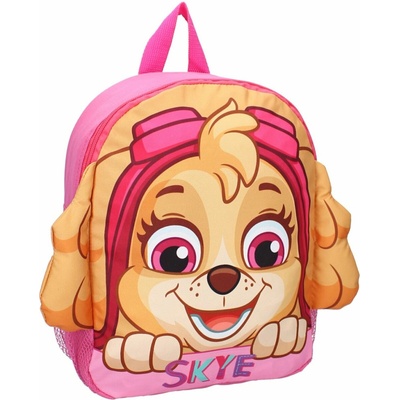 Vadobag · Dievčenský batoh Labková patrola – Paw Patrol motív Skye s 3D uškami 7L