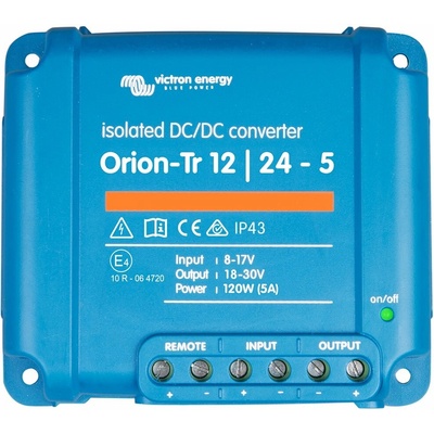 Victron Orion-Tr 12/24 V-5 A (120 W) DC-DC konvertor, izolovaný, IP43