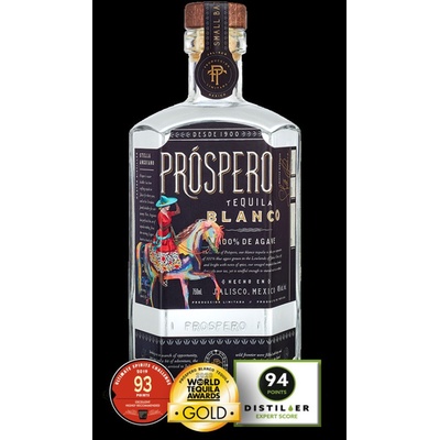 Próspero Tequila Blanco 40% 0,7 l (holá láhev)