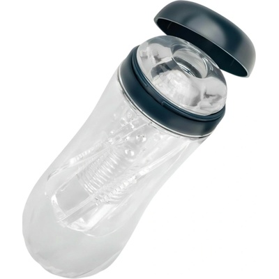 FPPR. průhledný spirálový masturbátor