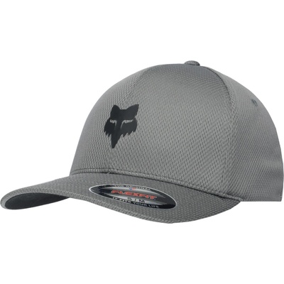 Fox HEAD TECH FLEXFIT HAT Tmavě šedá Černá