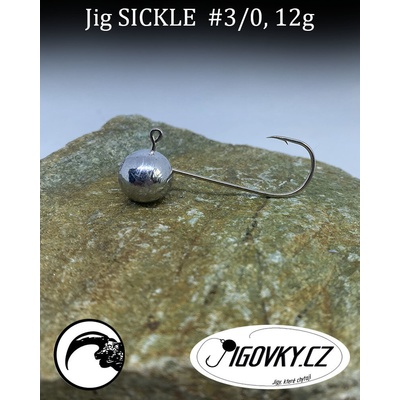 Jigovky.cz Jigové hlavičky Sickle vel.3 12g 5 ks