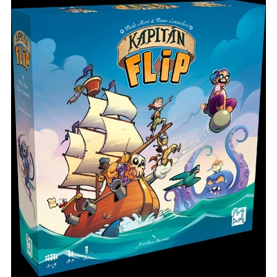 Asmodee Kapitán Flip + promo