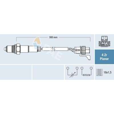 Lambda sonda FAE 77664