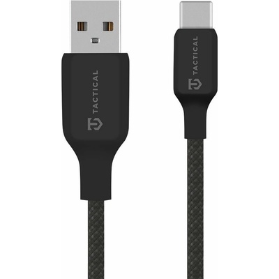 Tactical 143184 Stitch Thread USB-A - USB-C 0,3m černý